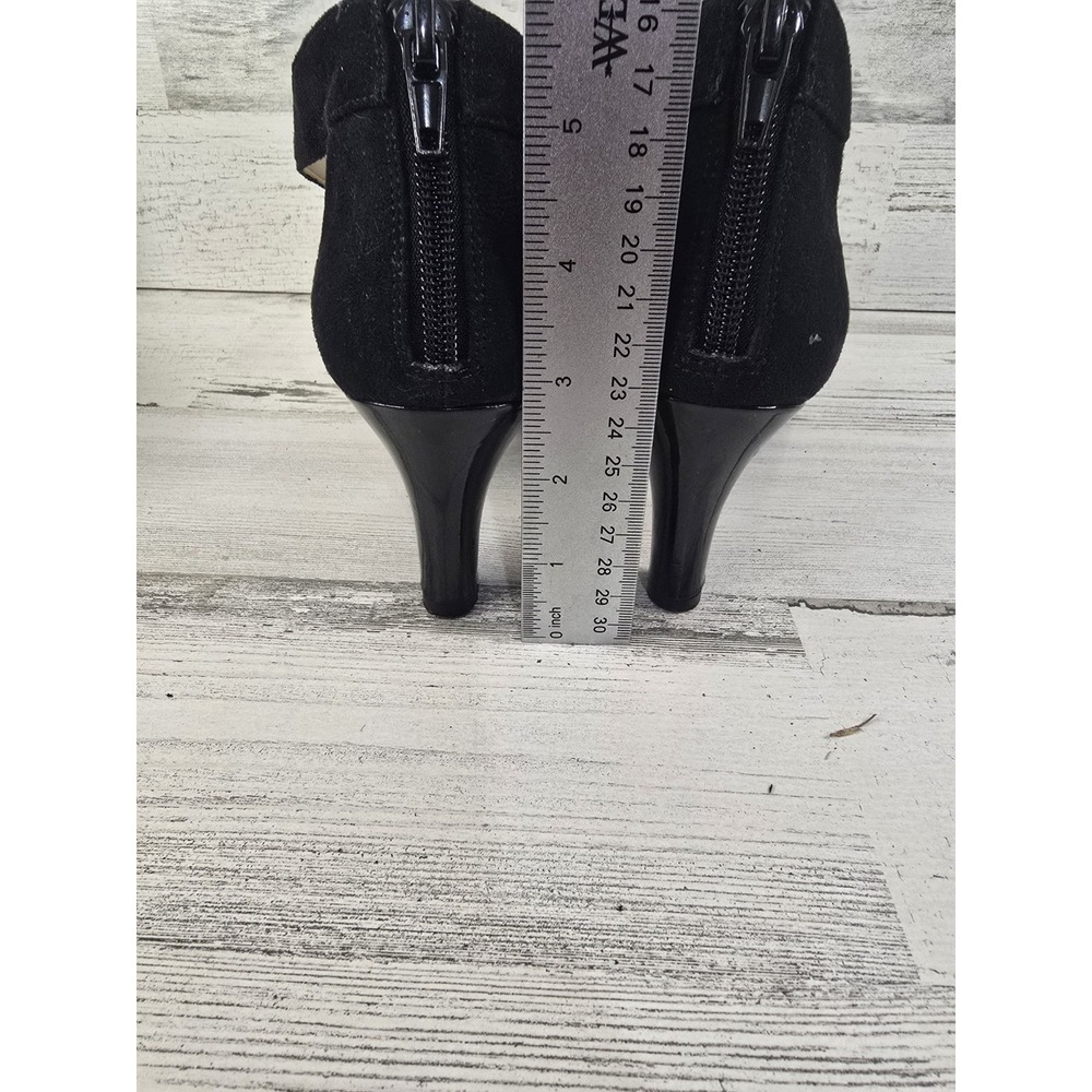 LifeStride Giovanna 2 Black Fabric Strappy Pumps Heels Womens 9.5M Comfort Soft - Picture 6 of 8